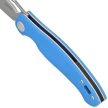 Nóż składany Kubey Drake Blue G10, Bead Blasted AUS-10 by Maksim Tkachuk (KU239D)
