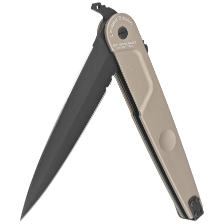 Extrema Ratio BD4 Adra Contractor LE No 55/70 Tactical Mud Aluminium, Black N690 knife (04.1000.0498/TM)