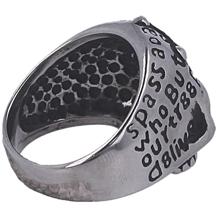 Pierścień Tole 10 Imperial Skull Cross Ring Ø20 (09984-20)
