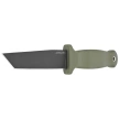Nóż Demko Armiger 4 Tanto OD Green TPR, Black Powder Coated 80CrV2 by Andrew Demko (ARM4-80CrV2-OD-TP)