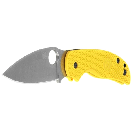 Nóż składany Spyderco Sage 5 Lightweight Salt Yellow FRN, Satin MagnaCut by Sal Glesser (C123PYL)