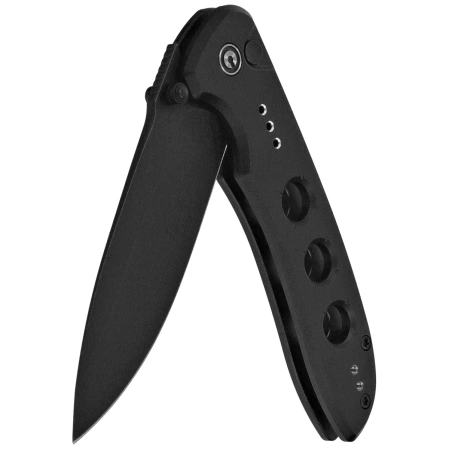 Civivi Hyperpulse Black Aluminum Knife, Black Stonewashed 14C28N (C23087A-1)
