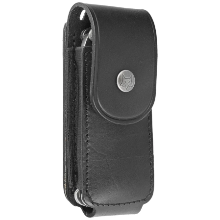 Fox Pro Hunter Black Yute Micarta, Stonewashed N690Co Knife (FX-130 MBSW)