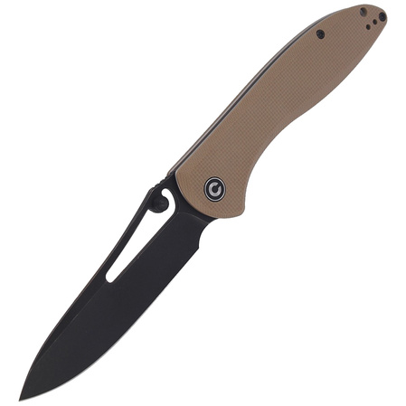 Nóż składany CIVIVI Picaro Tan G10, Black Stonewashed (C916B)