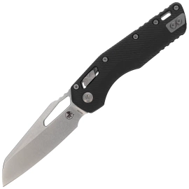 Nóż składany Microtech MSI S/E Ram-Lok Black Fluted G10, Stonewashed M390MK by Tony Marfione (210-10FLGTBK)