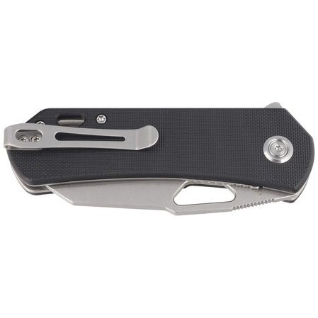 Kubey Knife Duroc Black G10, Bead Blasted AUS-10 by Colin Maisonpierre (KU332I)