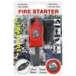 Barbaric 33285 Fire Starter Red/Black with compass