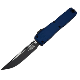 Nóż automatyczny OTF Microtech Ultratech Gen IV S/E Tactical Navy Blue Aluminium, Black M390MK by Tony Marfione (11214-1NA)