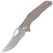 Kubey Phemius KU149B Knife Tan G10, Bead Blasted D2