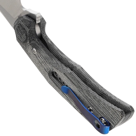 Nóż składany Reate PL-7 Black Micarta, Satin Nitro-V (PL-7 BKM SAT)