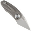 Bestech Knife Tulip Dark Grey Titanium, Fine Stonewash M390 by Ostap Hel (BT1912E)