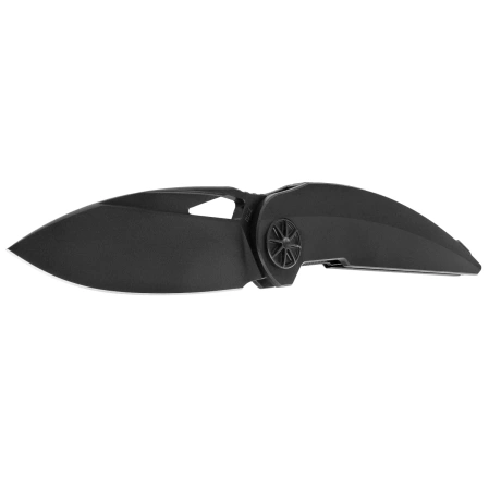 Rike Knife Tissot 2 Black DLC Titanium, Black DLC M390 (RK-Tissot 2-B)