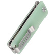 Nóż składany Kubey Sailor Jade G10, Beadblasted AUS-10 by Sekira Sochi (KU317E)