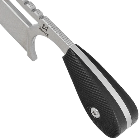 Nóż Midgards Messer Ratatosk CL Black G10, Satin 14C28N (MM008)
