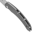 Nóż składany Fox Slim Dragontac ''Piemontes'' Gray FRN, Satin N690 by Bastinelli (FX-518 GR)