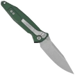 Microtech Socom Elite S/E-M Knife Emerald Green Aluminum, Apocalyptic M390 by Tony Marfione (160-10APEG)