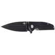 Nóż składany Bestech Fin Black G10, Black Stonewashed 14C28N (BG34A-3)