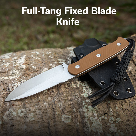 Nóż Sencut Toxodon Brown G10, Stonewashed 9Cr18MoV (S24036-3)