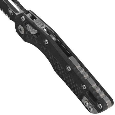 Nóż składany Microtech MSI S/E Black Polymer, Black/Satin P/S M390MK by Tony Marfione (210T-2PMBK)