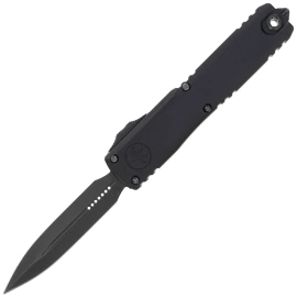 Nóż automatyczny OTF Microtech Ultratech Gen III ZBP D/E Signature Shadow DLC Aluminium, Shadow DLC M390MK by Tony Marfione (1122-1DLCTSH)