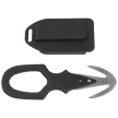 Nóż ratowniczy MAC Coltellerie Twin Rescuer Black FRN, Satin W 1.4034 (MC TS09.N)