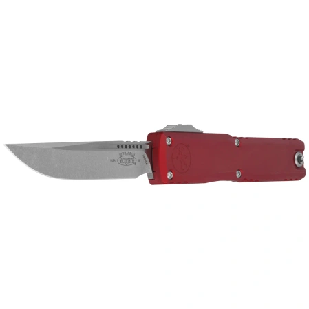 Microtech Ultratech Gen IV S/E OTF Knife Merlot Aluminum, Stonewashed M390MK by Tony Marfione (11214-10MR)