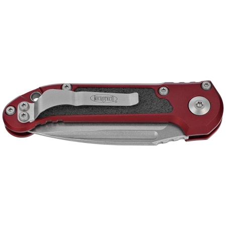 Nóż automatyczny Microtech LUDT Gen III S/E Merlot Aluminium, Stonewashed M390MK by Tony Marfione (1135-10MR)