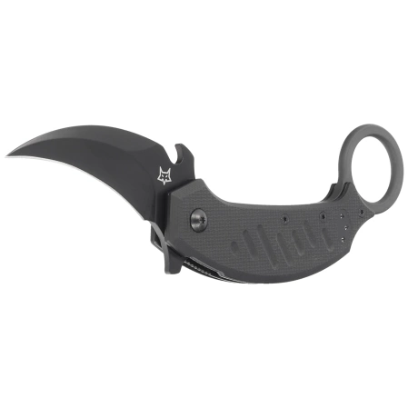 Nóż FOX PikAL / Karambit Black G10, Black Idroglider N690Co by Giuliano Ron (FX-826)