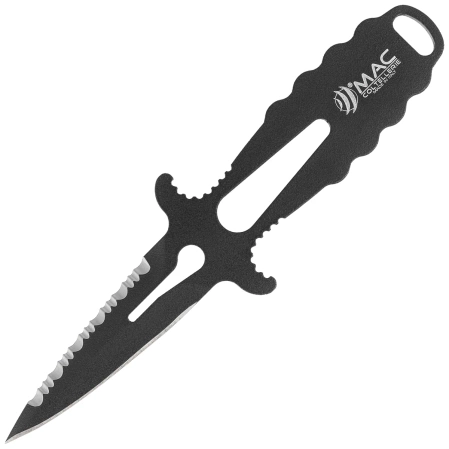 Nóż nurkowy MAC Apnea 9 BE Black Skeleton W 1.4060 (MC APN09-2)