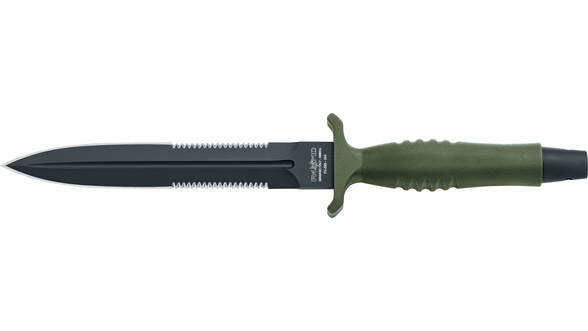 Nóż Fox Veleno D/E OD Green G10, Black Top Shield N690Co (FX-596 G10 OD AF)