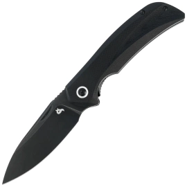Nóż składany BlackFox Paradigma Black G10, Black PTFE D2 (BF-781 G10)