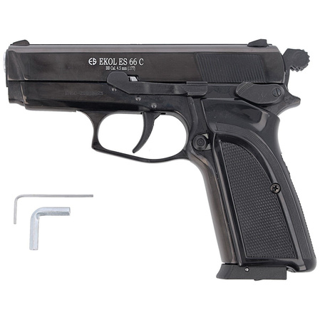 Voltran CO2 Air Pistol .177 / 4.5mm BB (EKOL ES 66C BLACK)