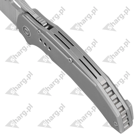 Nóż składany Bestech Exploit Grey Titanium, Satin CPM S35VN by Todd Knife and Tool (BT2005A)