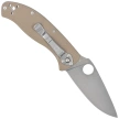 Nóż składany Spyderco Tenacious Brown G10, Satin CPM M4 by Eric Glesser (C122GBNM4P)