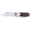 Mikov Fixir Imit. Dear Stag, Mirror hunting pocket knife (232-XH-4V Z)
