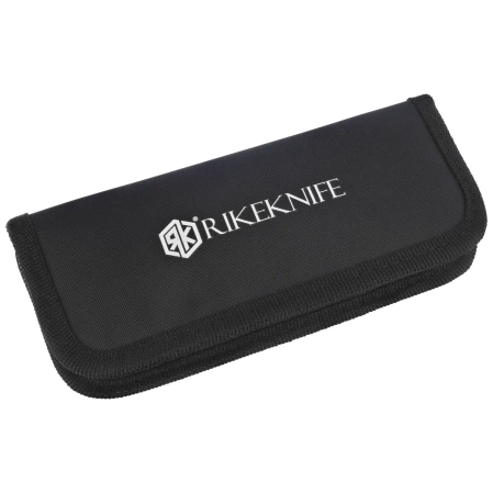 Nóż składany Rike Knife Tissot Black Titanium, Satin M390 (RK-Tissot 1-B)