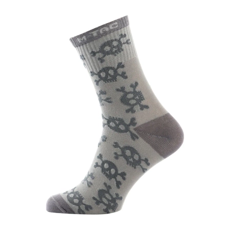 M-Tac Light Socks Mk.3 Pirate Skull Light Gray (30903911)