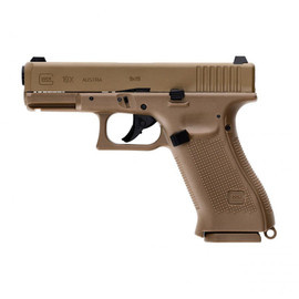 Pistolet wiatrówka Glock 19X blowback 4,5 mm coyote BB CO2 (5.8367)