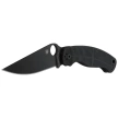 Spyderco Military 2 Salt Knife Black G10, Black DLC MagnaCut by Sal, Eric Glesser (C36GMCBKP2)
