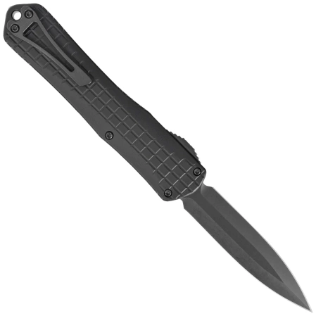 Heretic Knife Manticore X D/E Black Frag Aluminum, Black DLC MagnaCut by Tony Marfione Jr.