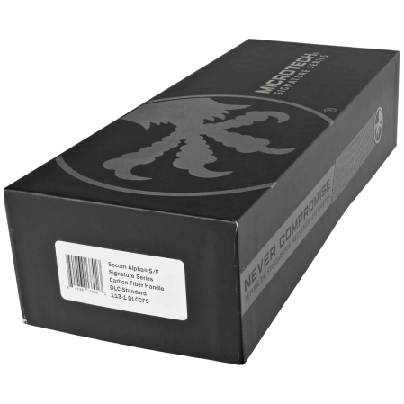 Microtech Socom Alpha S/E Signature Carbon Fiber, DLC M390 by Tony Marfione (113-1DLCCFS)