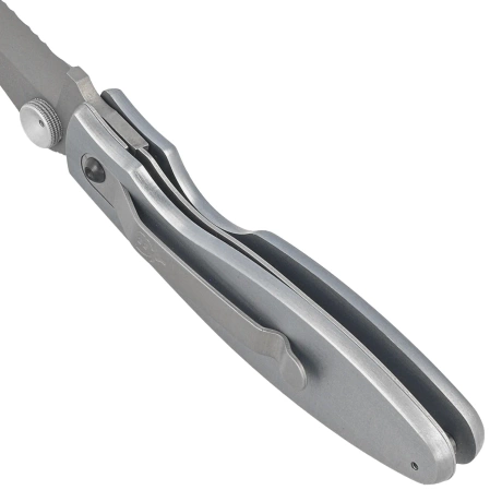 Nóż składany Muela KSC-7M Gray Aluminium/Black Micarta, Satin 440C