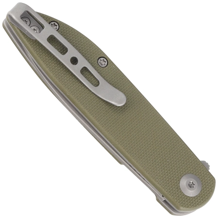 Nóż składany Sencut Bocll II OD Green G10, Gray Stonewashed D2 by Brad Zinker (S22019-4)