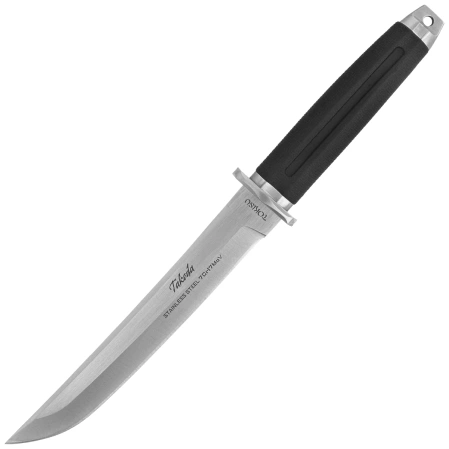 Tokisu TakedaTanto Knife Black Rubber, Satin 7Cr17MoV (32389)