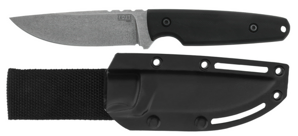 Za-Pas Handie Black G10, Acid Stonewashed NMV Knife