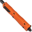 Microtech Dirac Delta D/E OTF Knife Orange Aluminium, Black by Tony Marfione (227-1OR)