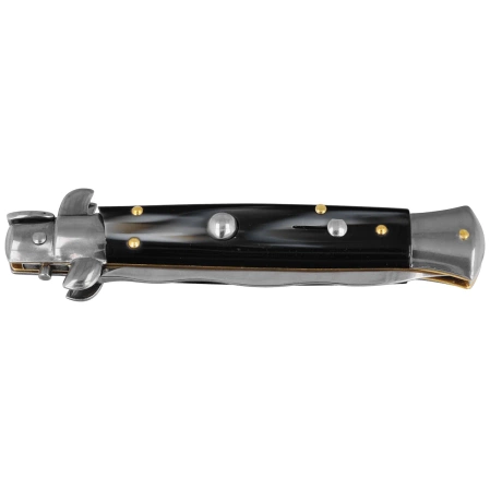 Frank Beltrame Kris Black 23cm switchblade knife (FB 23/81K)