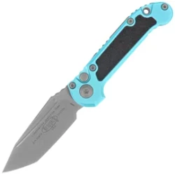 Nóż automatyczny Microtech LUDT Gen III T/E Turquoise Aluminium, Apocalyptic M390MK by Tony Marfione (1136-10APTQ)