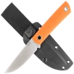 Za-Pas Knife EC95 Orange G10, Satin D2 (EC95-G10-OR)