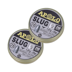 Apolo Slug 28 .22/5.5mm Airgun Pellets, 250 psc 1.81g/28.0gr (19302)